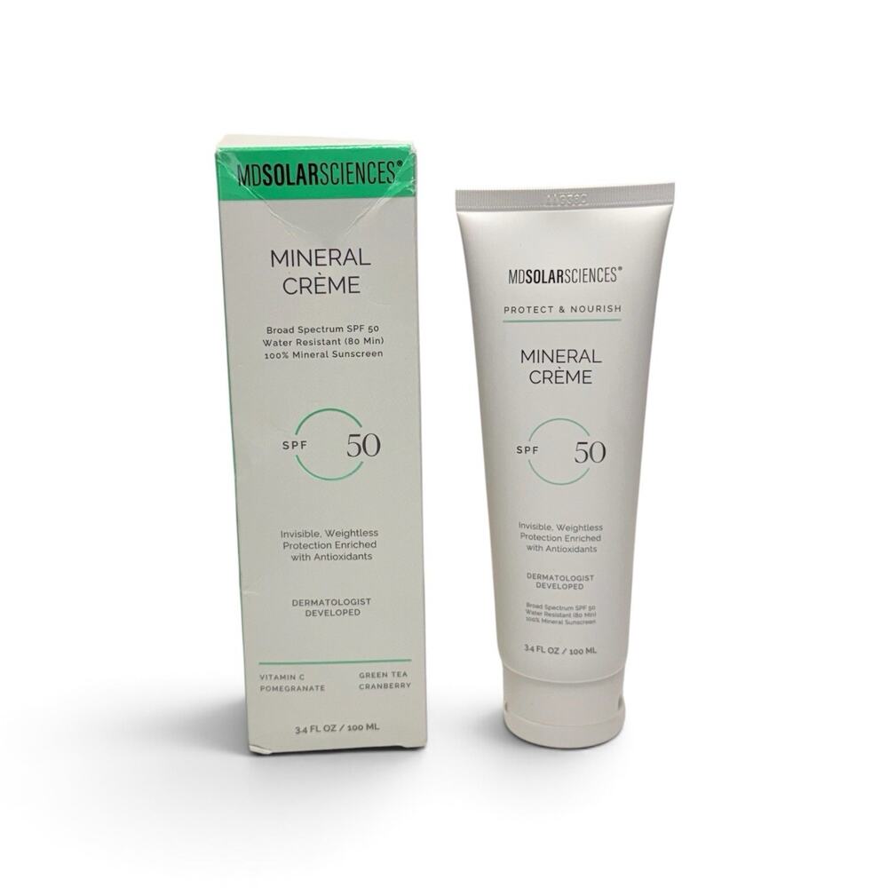 MDSolarSciences Mineral Creme SPF 50 3.4 oz. Sun Protection 07/28